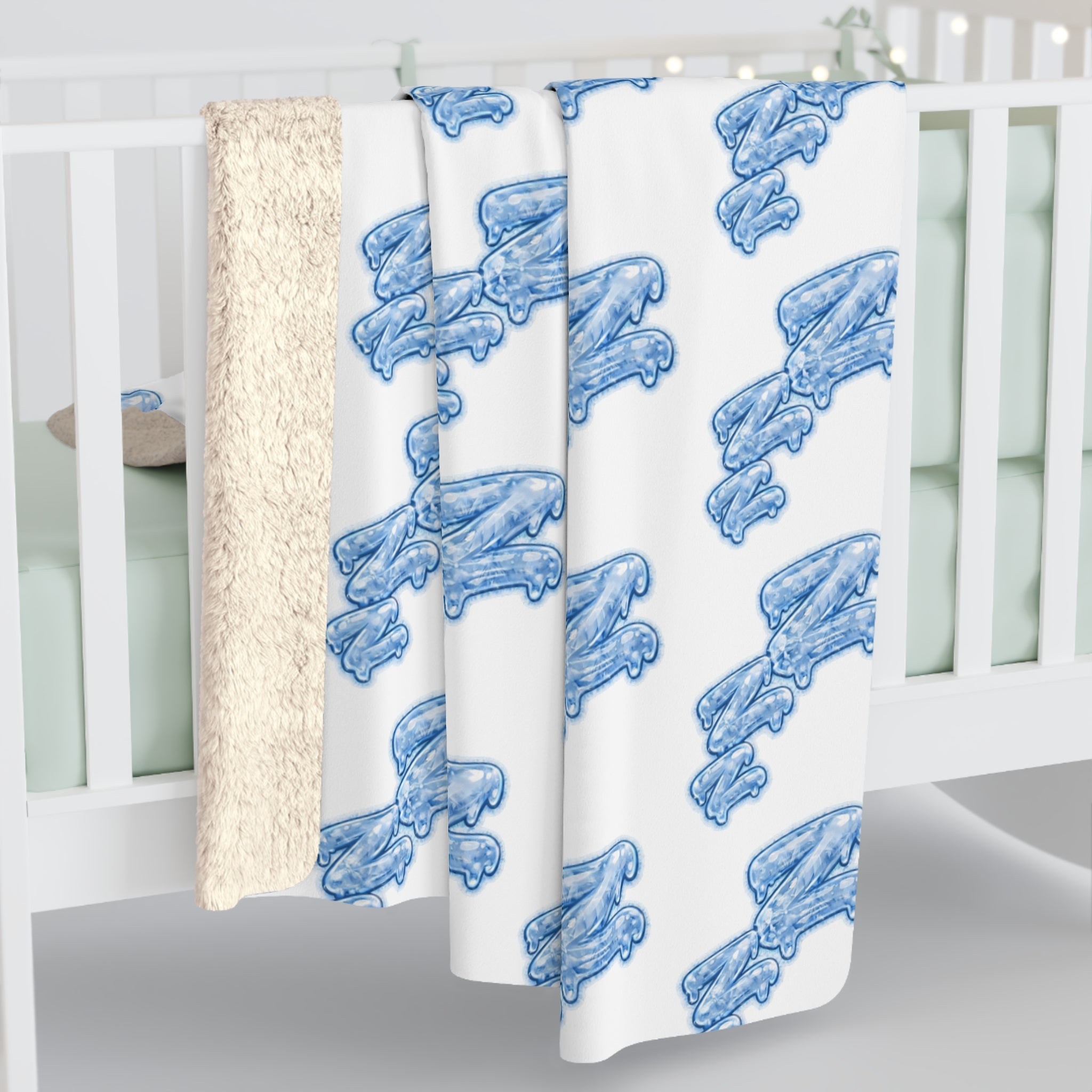 Sherpa Fleece Blanket – Soft Plush Throw for Bedroom, Nursery & Dorm | Frozen ZZZ’s