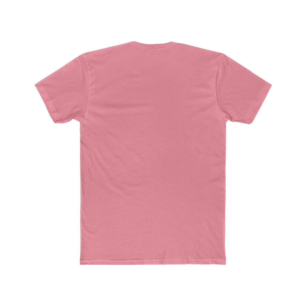 Pink t-shirt on a white background